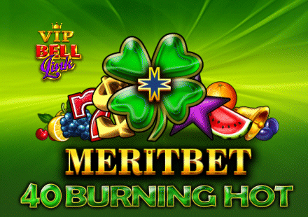 Meritbet 40 Burning Hot VIP Bell Link
